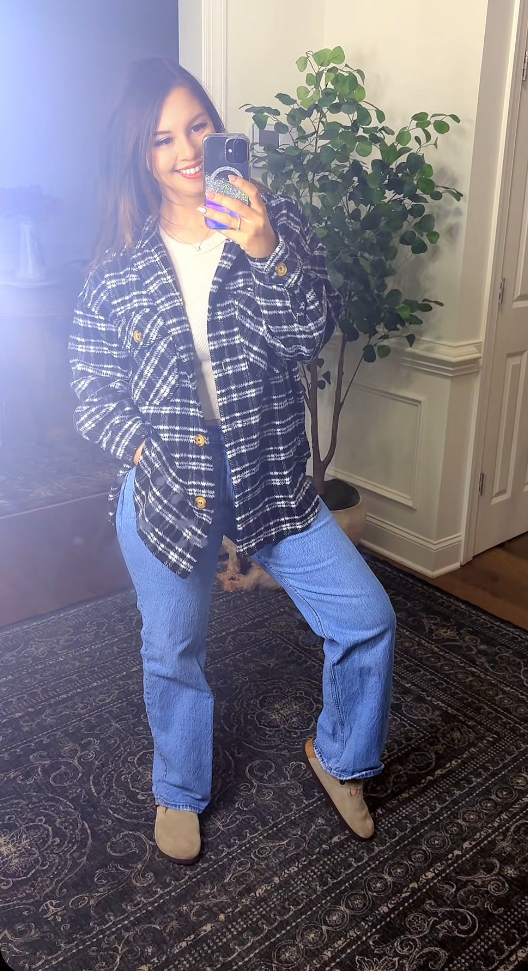 Plaid Lately Shacket
