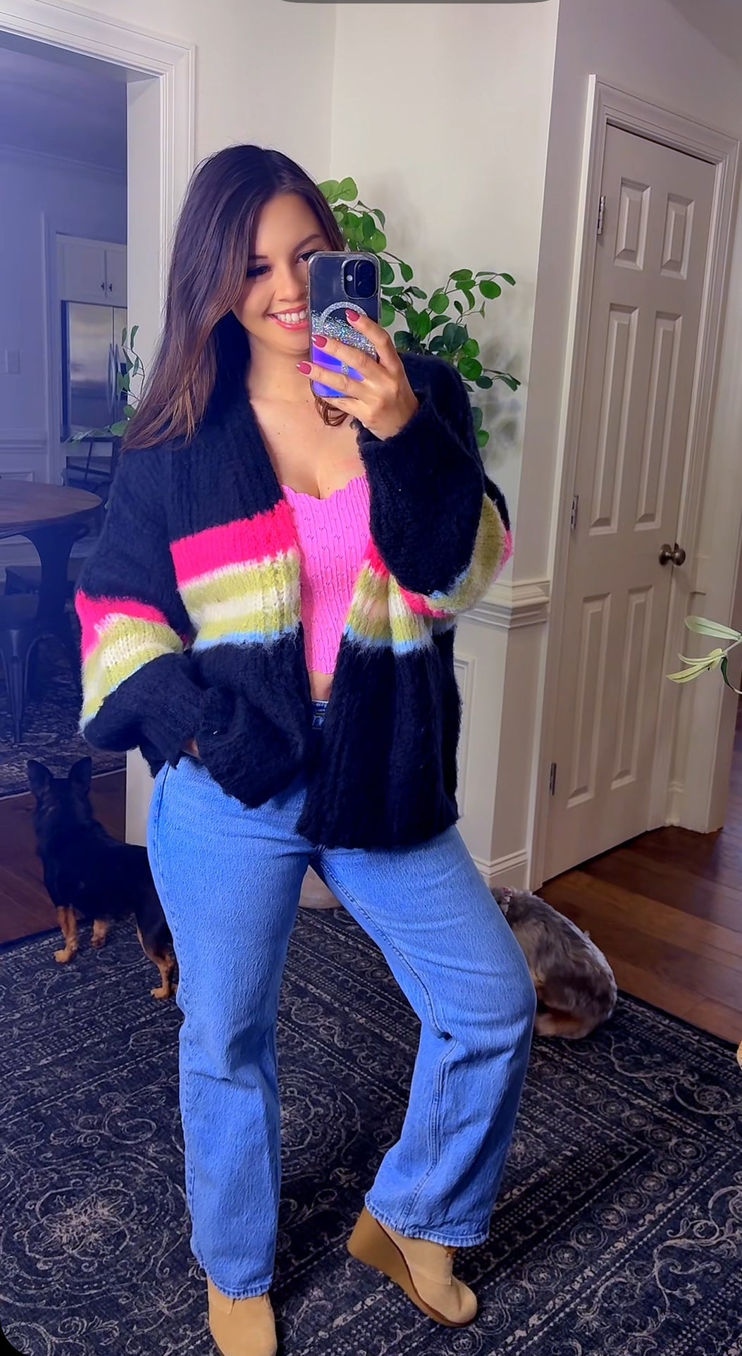 Fuzzy For Fall Cardigan (2 Colors)
