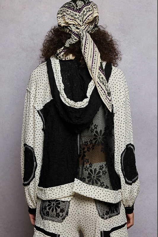 Black Lace Floral Jacket