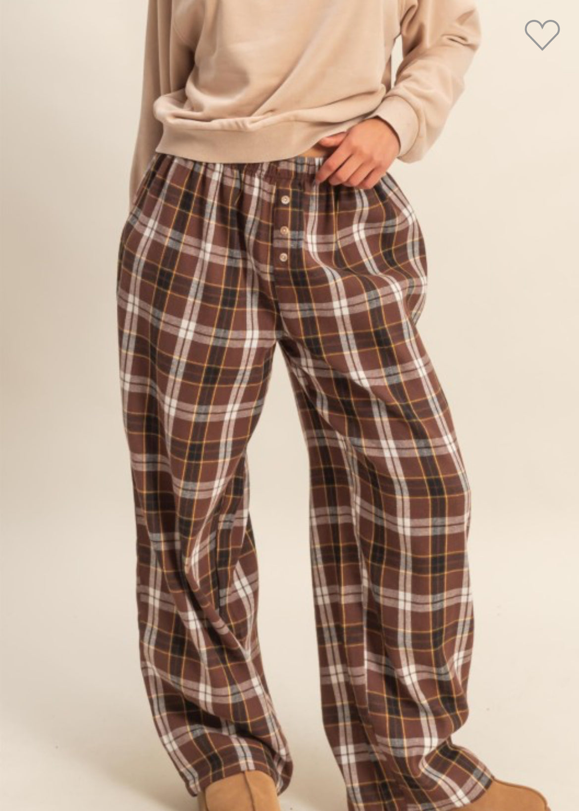 Plaid Flannel PJ Bottoms (3 Colors)