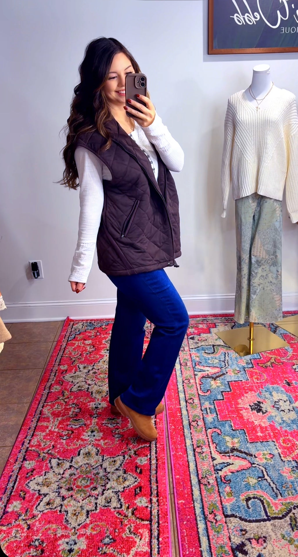 Quilted For Fall Vest (2 Colors)