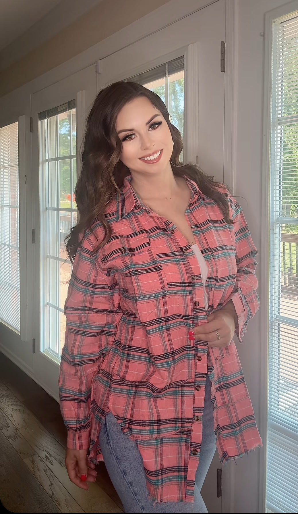 Girly Button Up