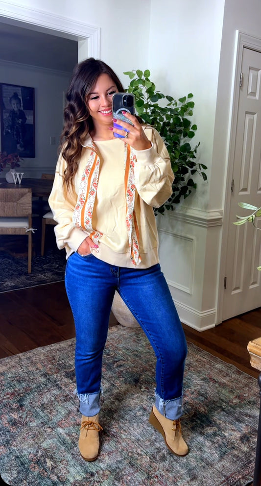 Florally For Fall Hoodie
