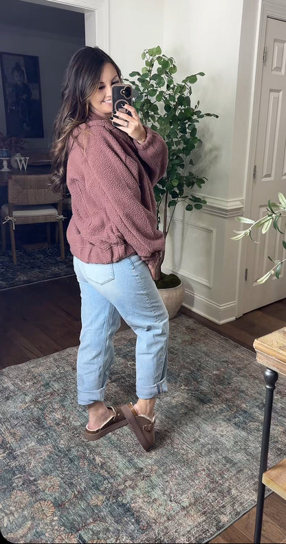 Surely Sherpa Jacket (2 Colors)