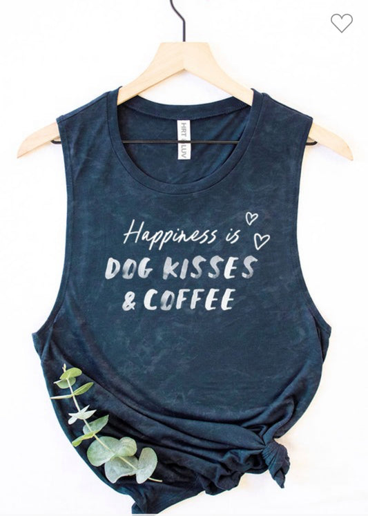 Dog Kisses Graphic Tank