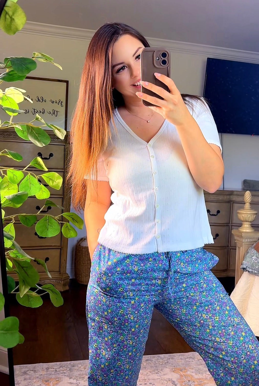 Things Between White Short Sleeve Cardigan