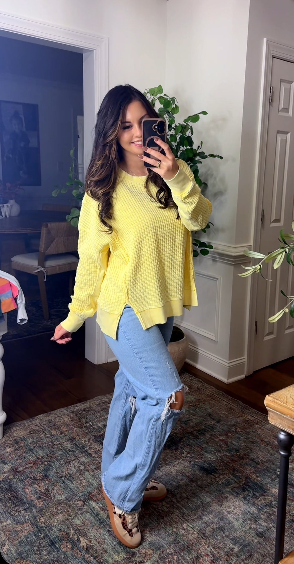 Autumn Ribbed Top (4 Colors)