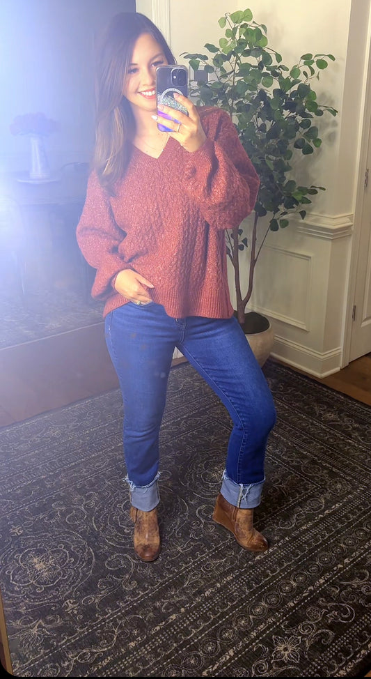 Soft To Touch Sweater POL (Red)