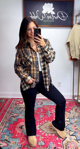 Darling Plaid Flannel (3 Colors)