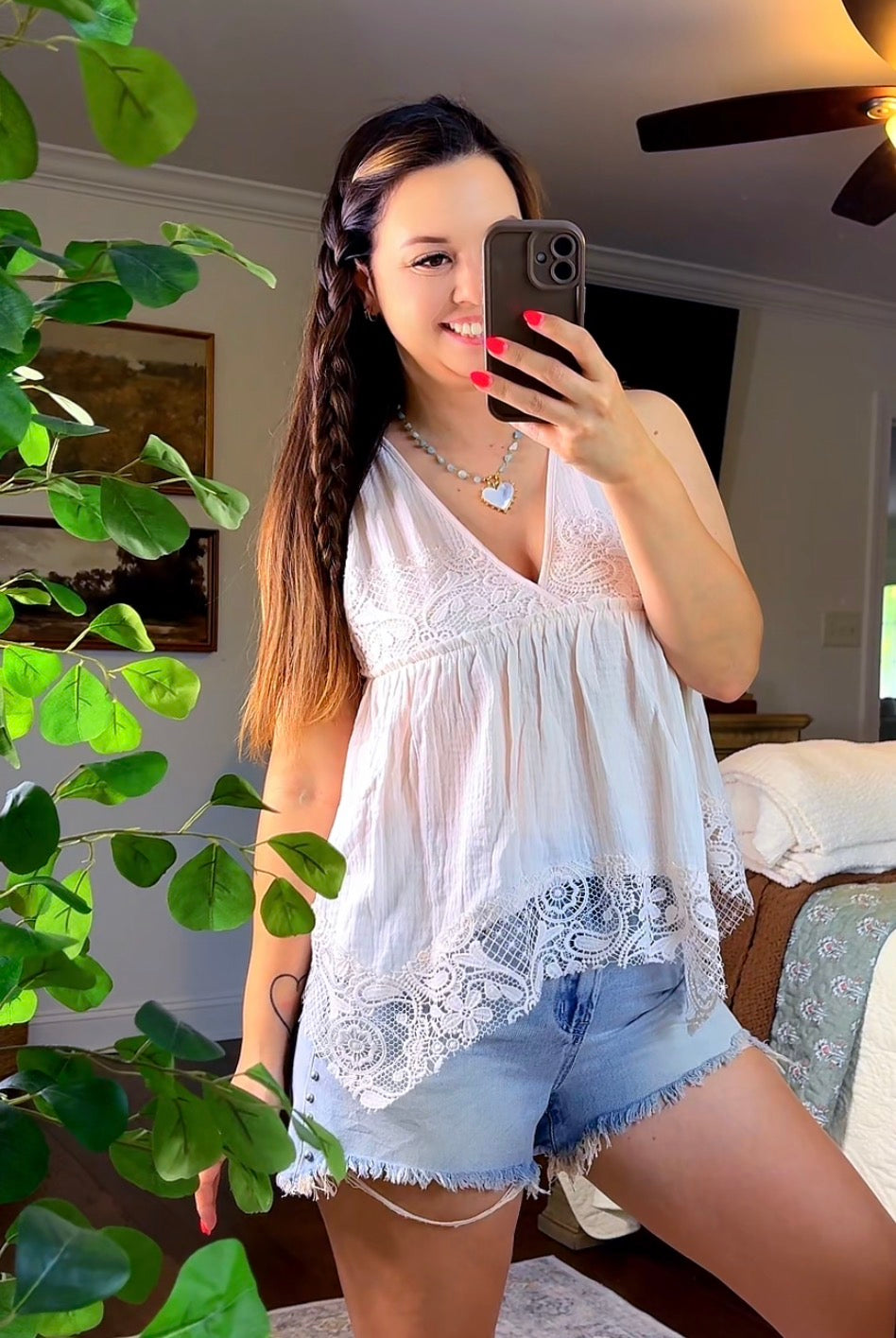 Vintage Lace Serenity Tunic FINAL SALE