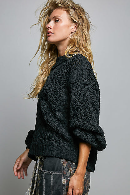 Fireside Chenille Sweater- POL