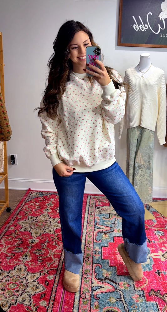 Cherry On Top Crewneck