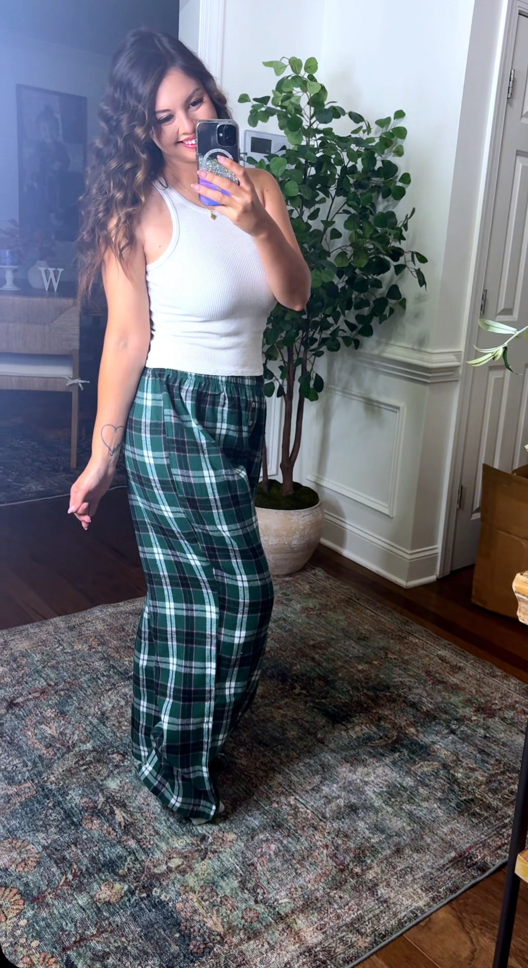 Plaid Flannel PJ Bottoms (3 Colors)