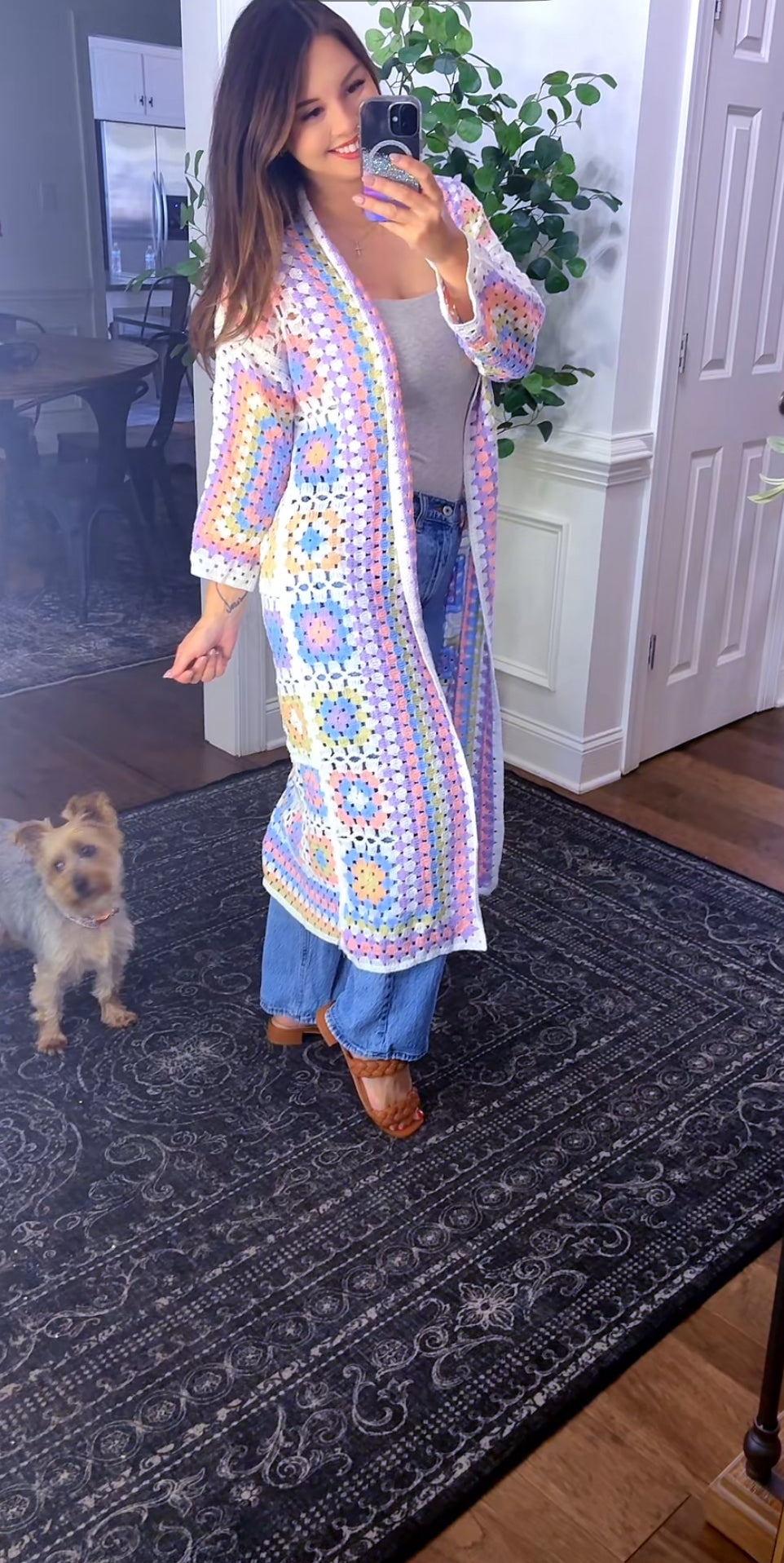 Crochet Me Boho Cardigan POL