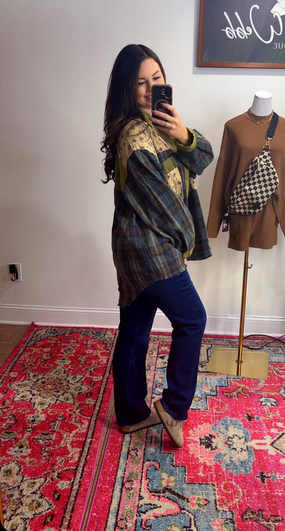 Blossom This Fall Button Up (2 Colors)