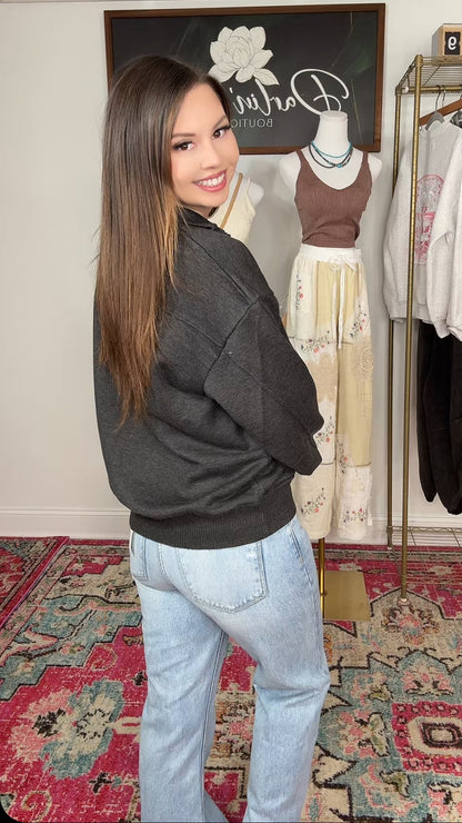 Cozy Pullover (Black)