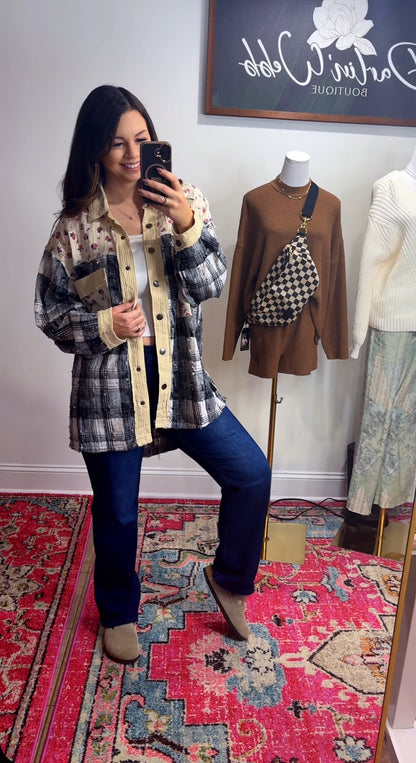 Blossom This Fall Button Up (2 Colors)