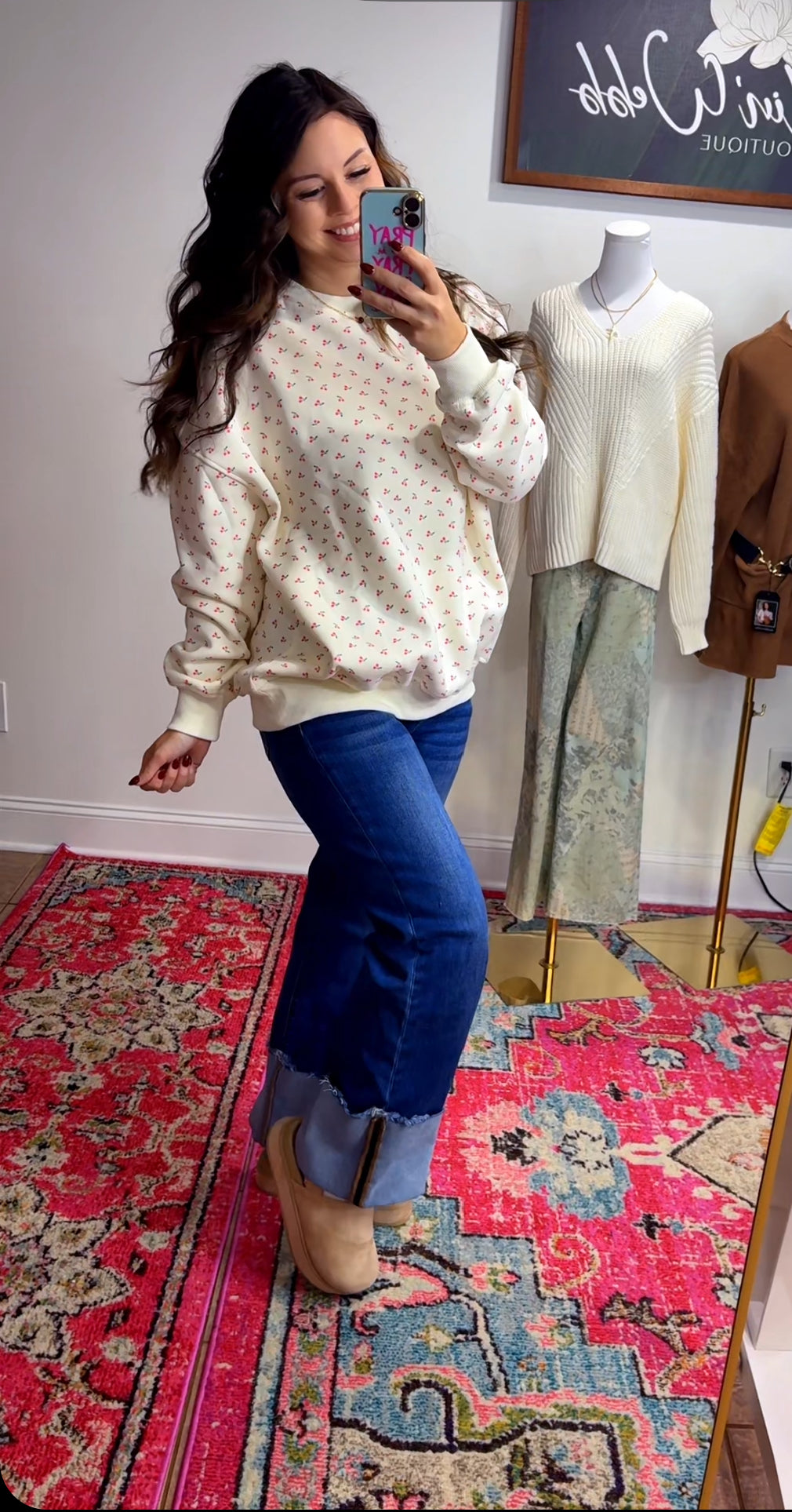 Cherry On Top Crewneck