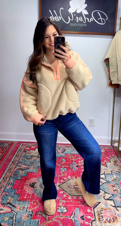 My Love Sherpa Pullover (2 Colors)