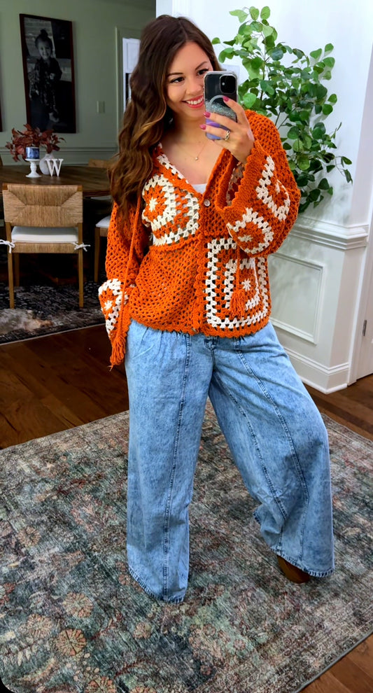 Cinnamon Spice Cardigan
