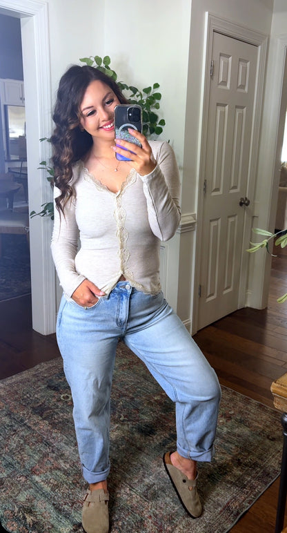 Lovely in Lace Top (2 Colors)