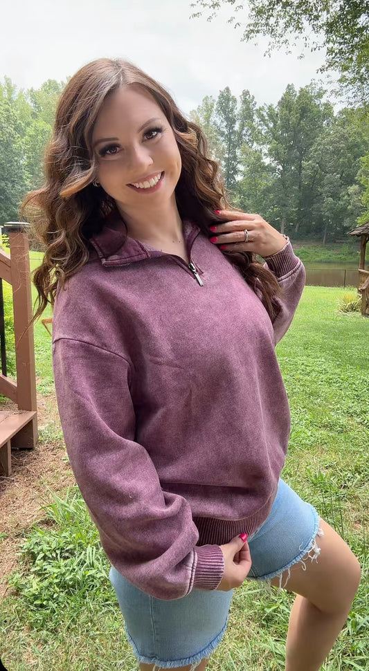 Cozy Pullover (Purple)