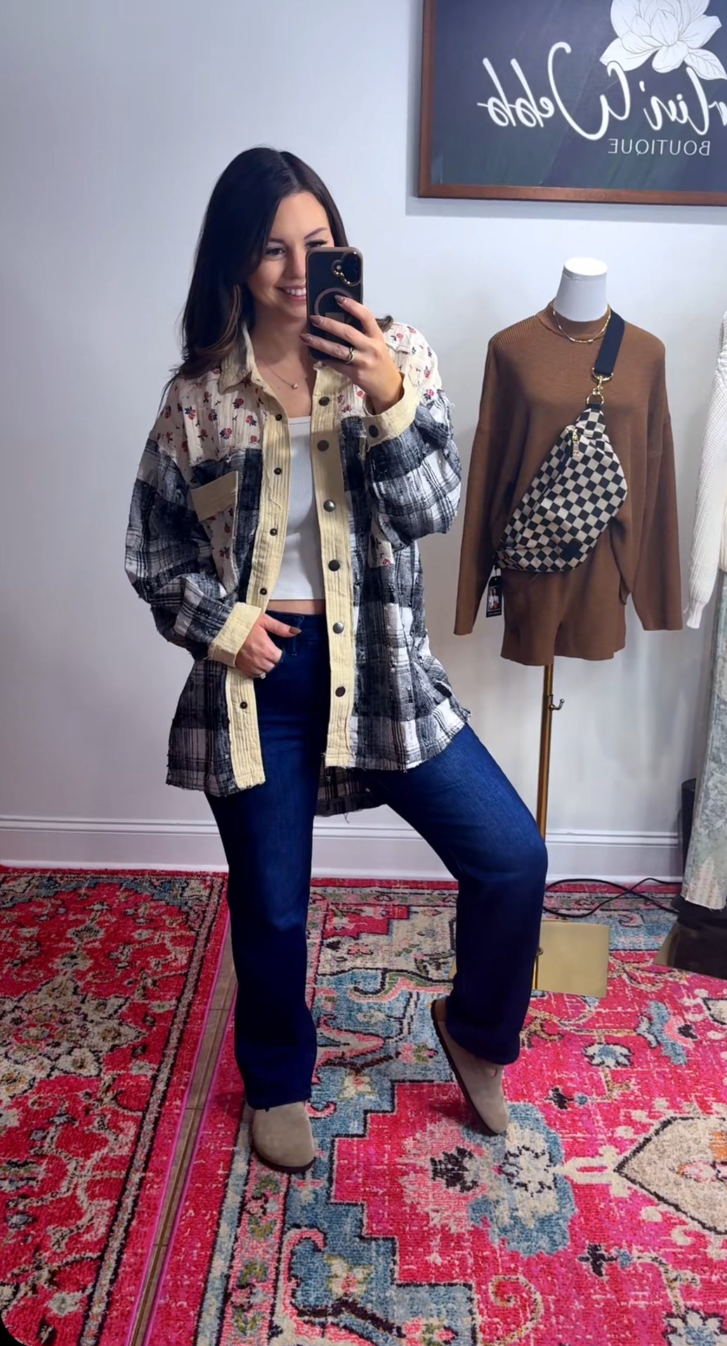 Blossom This Fall Button Up (2 Colors)