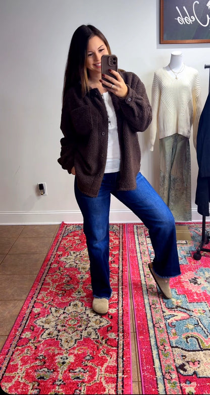 That Sherpa Button Up (2 Colors)