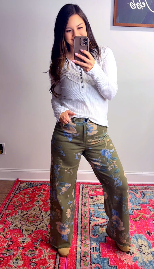 Floral Daydream Jeans