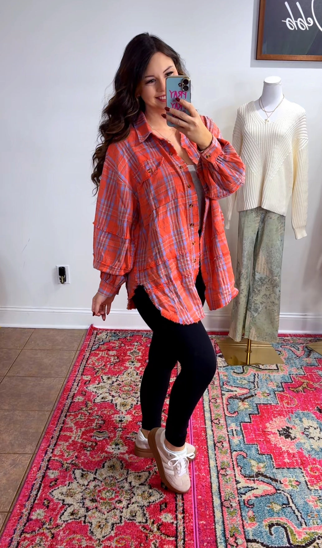 Boho Girl Flannel