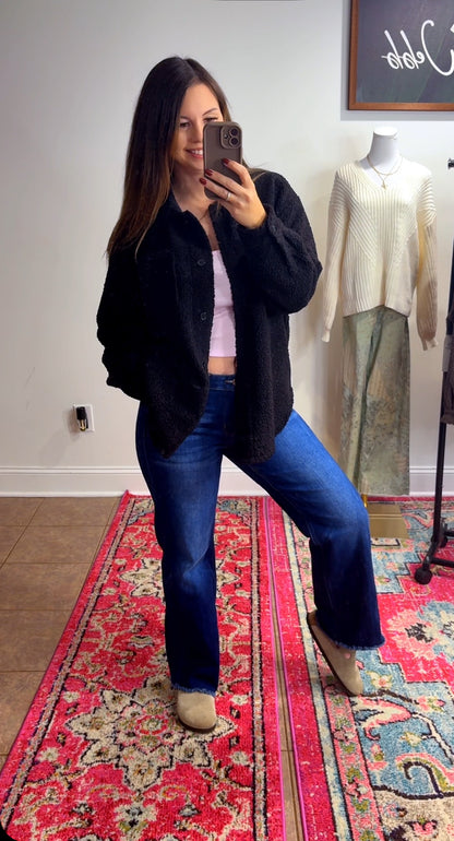 That Sherpa Button Up (2 Colors)