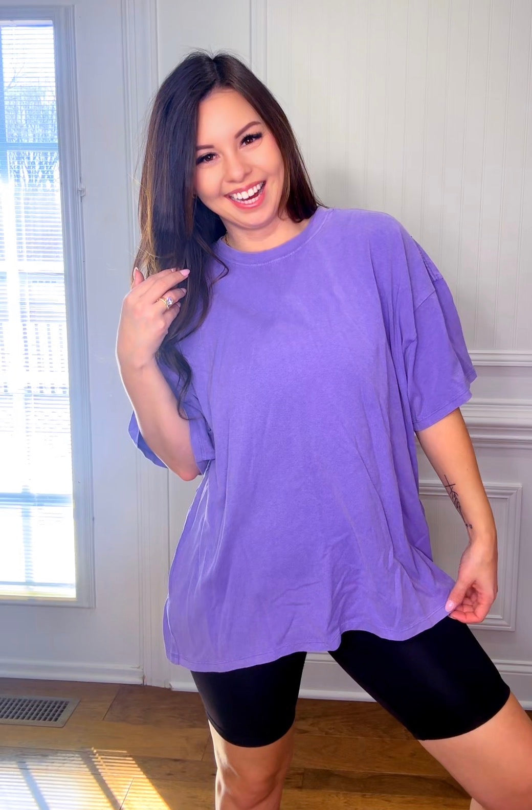 Oversized Mineral Wash T-shirt (5 Colors)