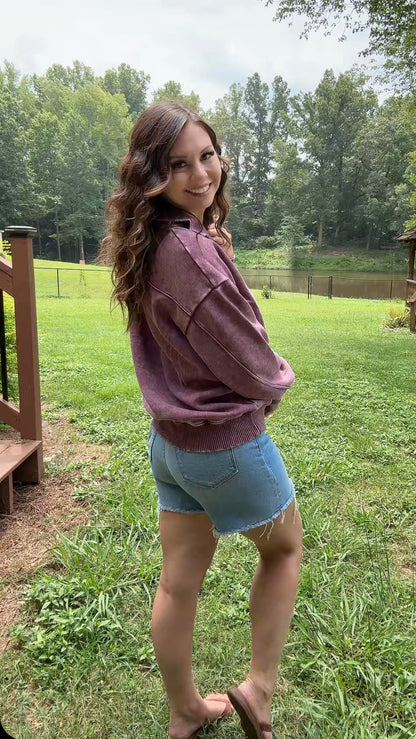 Cozy Pullover (Purple)