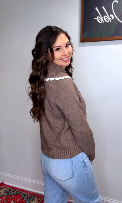 Gingerbread Girl Sweater