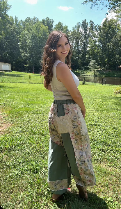 Boho Floral Joggers (POL)