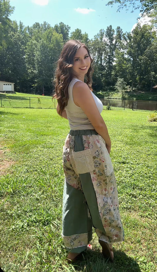 Boho Floral Joggers (POL)