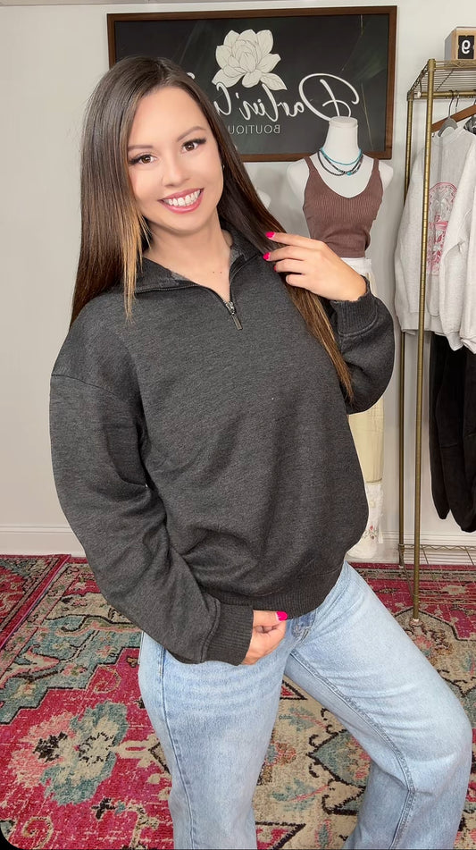 Cozy Pullover (Black)