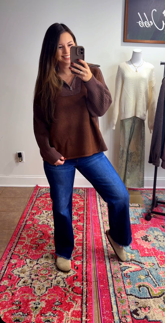 Fall Chocolates Quarter Zip