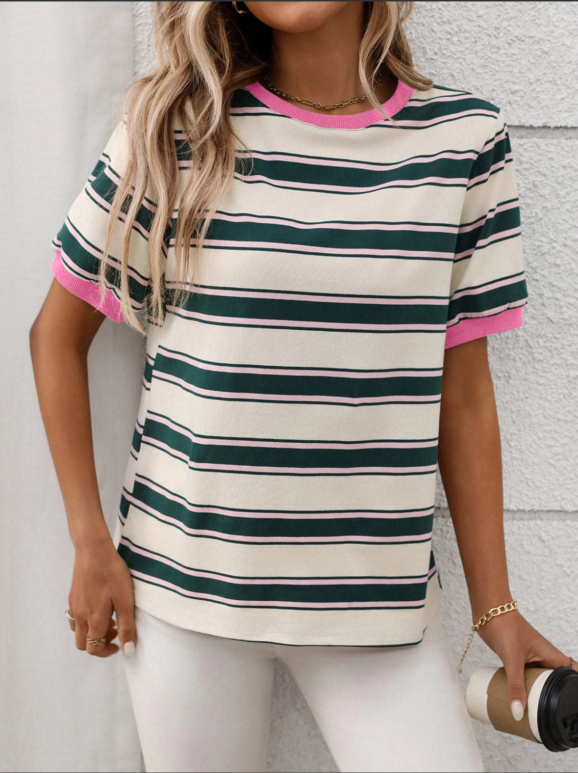 Striped In Love Top
