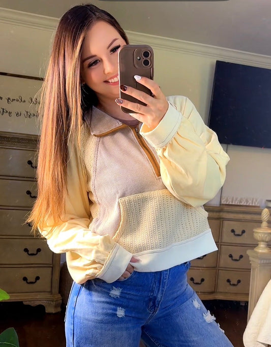 Golden Hour Quarter Zip- POL