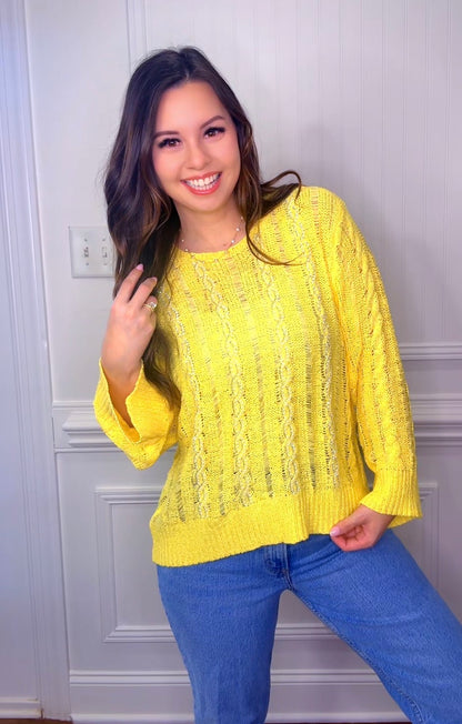 POL Ribbed Sweaters (4 colors)