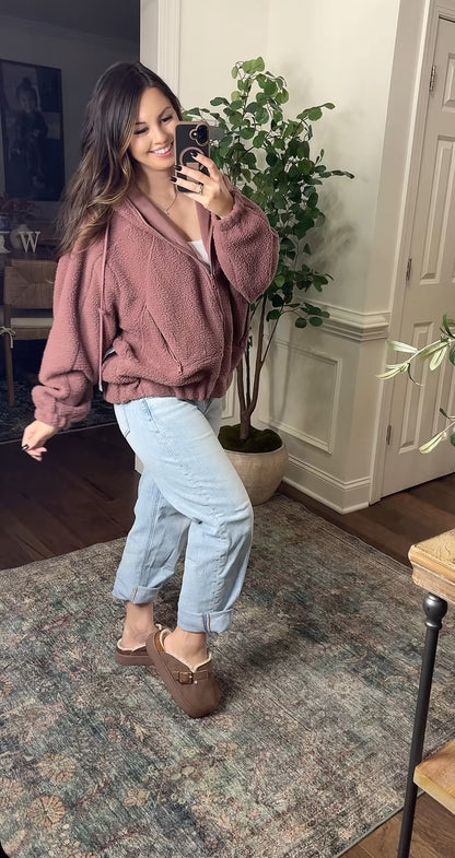 Surely Sherpa Jacket (2 Colors)