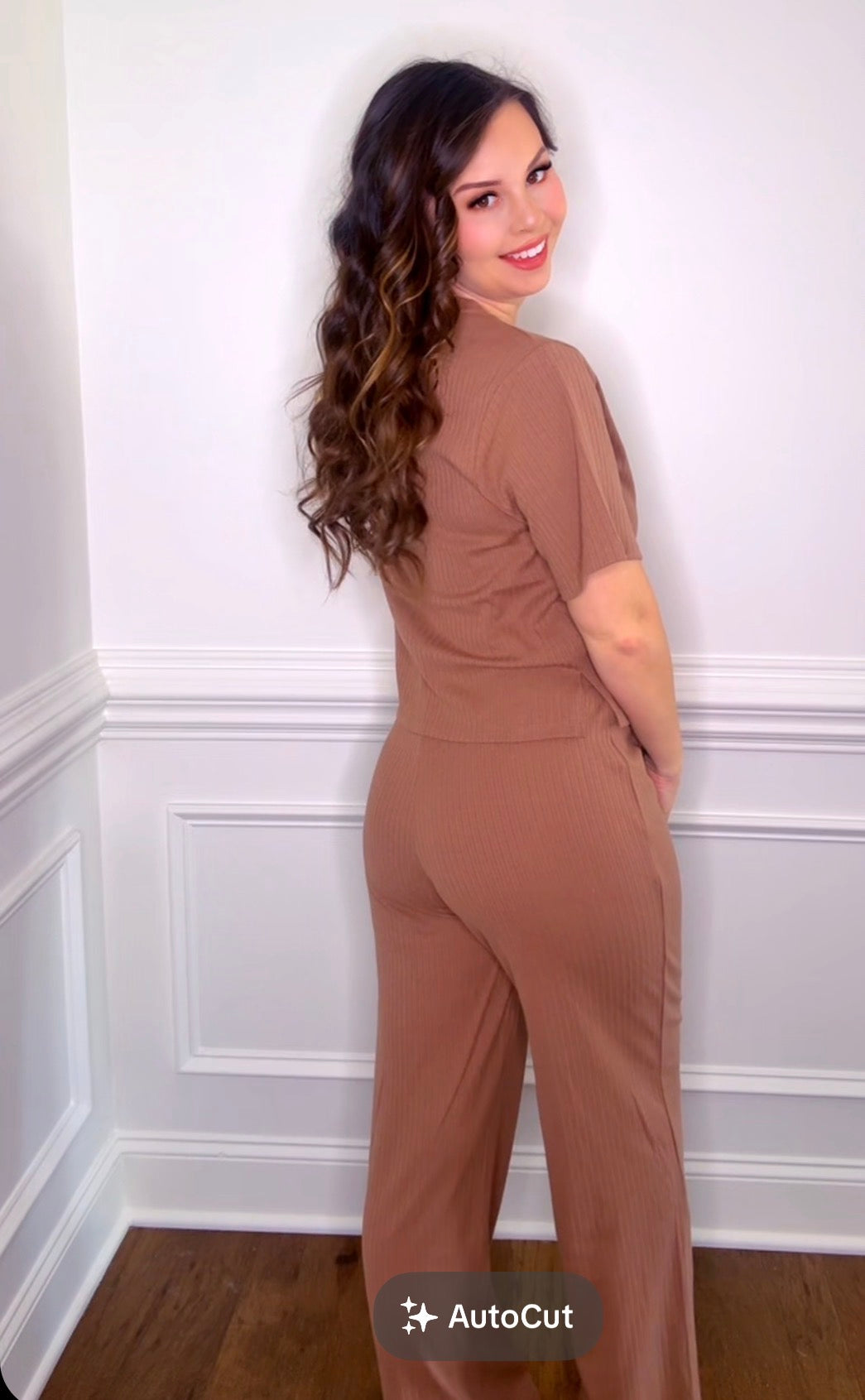 Mocha Ribbed Set *Final Sale* *Nonrefundable*