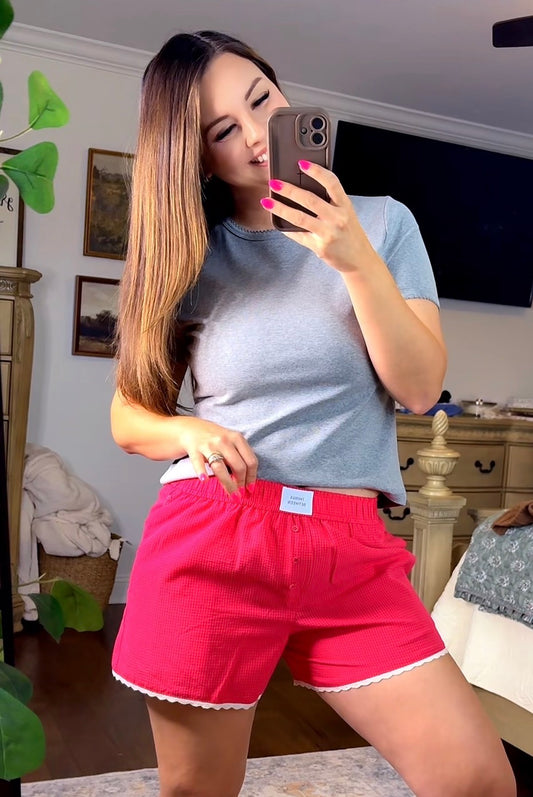 Things Between Scalloped Shorts