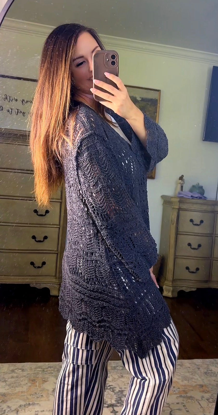 POL Wild Woven Cardigan
