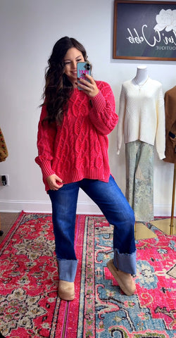 Raspberry This Christmas Sweater