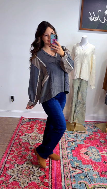 Touch Of Boho Top (2 Colors)