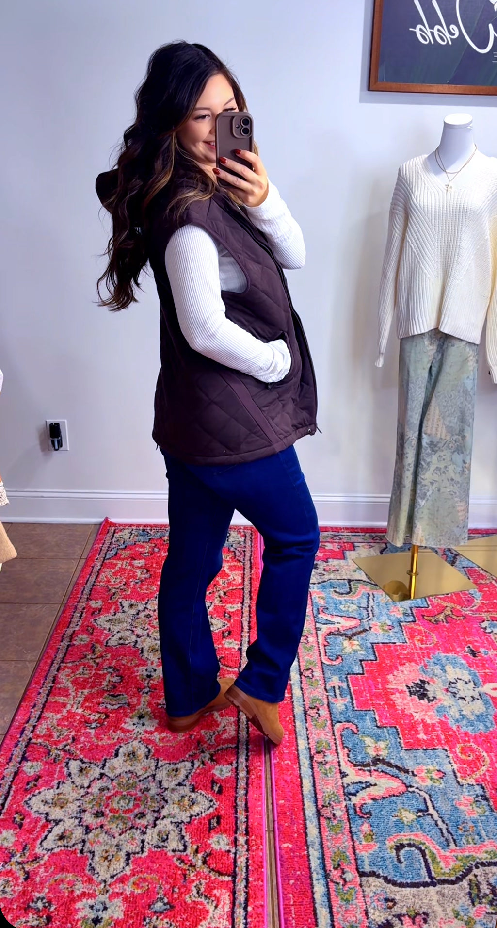 Quilted For Fall Vest (2 Colors)