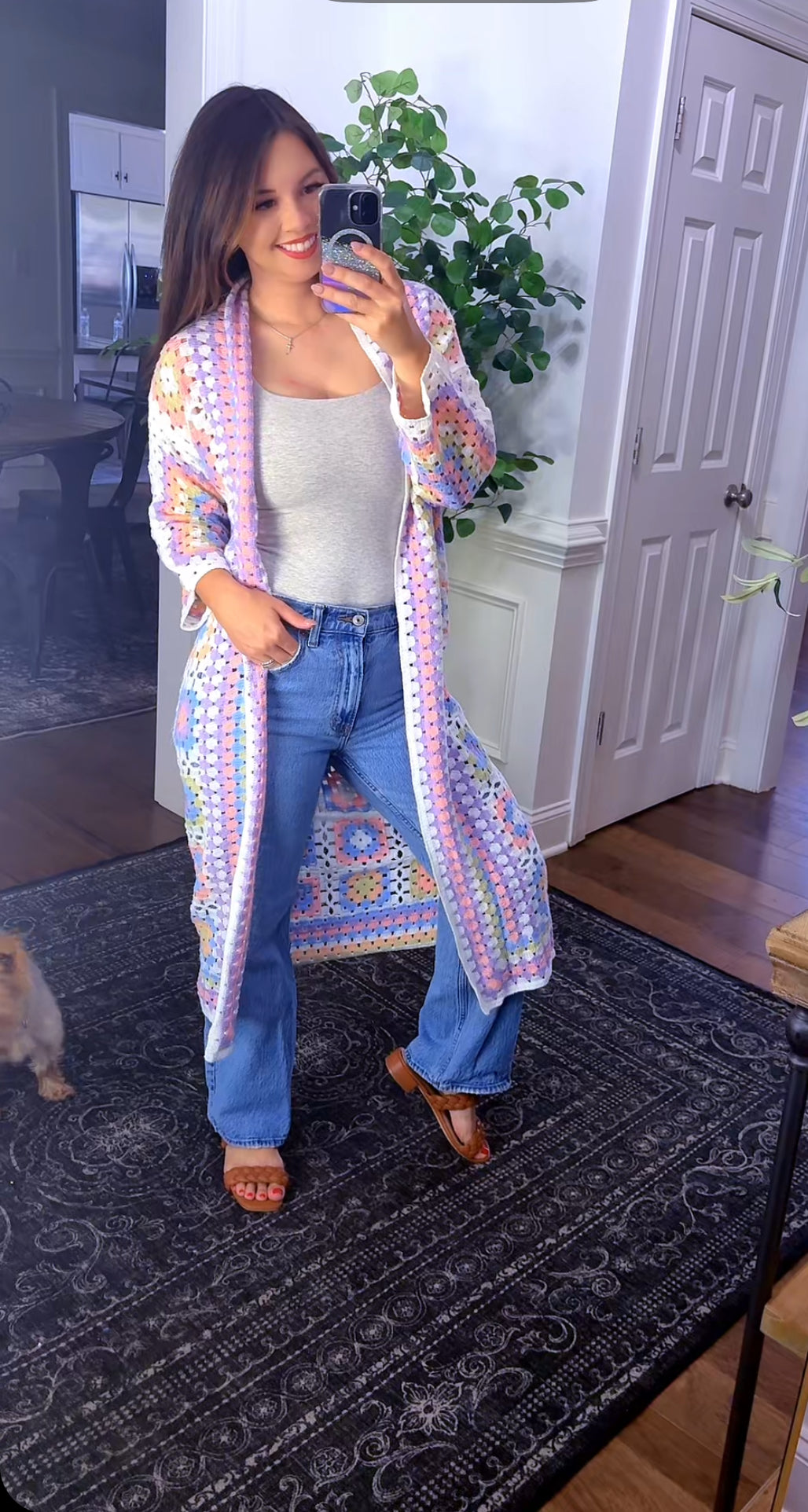 Crochet Me Boho Cardigan POL