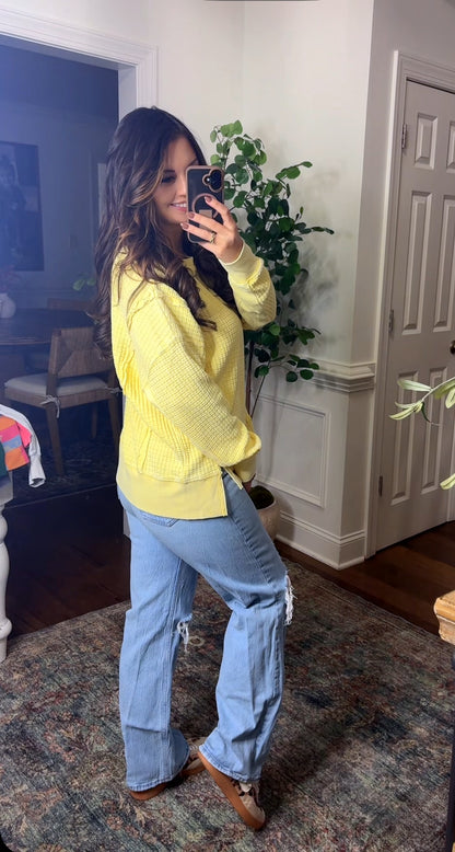 Autumn Ribbed Top (4 Colors)